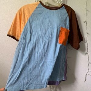 Color block tee urban outfitters
